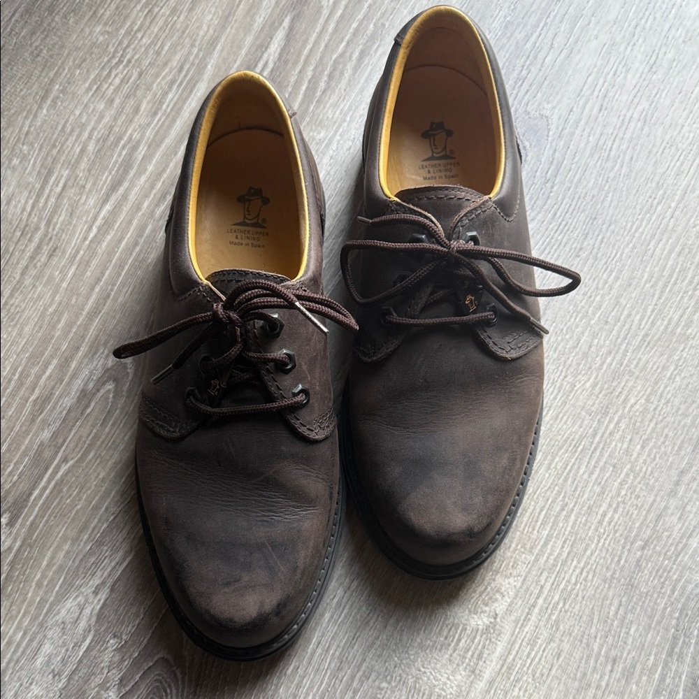 Havana Joes Brown Leather Men's Derbys